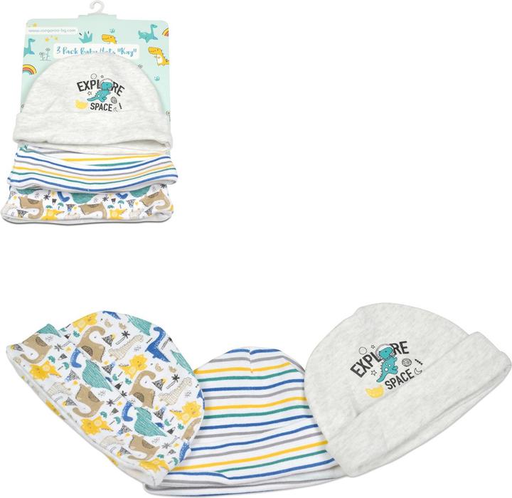 Actual product image Cangaroo Kay Baby Cap Set of 3 46 cm (46)