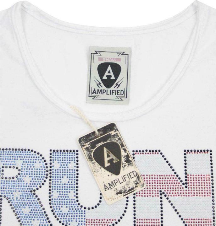 Produktbild Amplified Run DMC TShirt mit USAStrasssteinDesign (L)