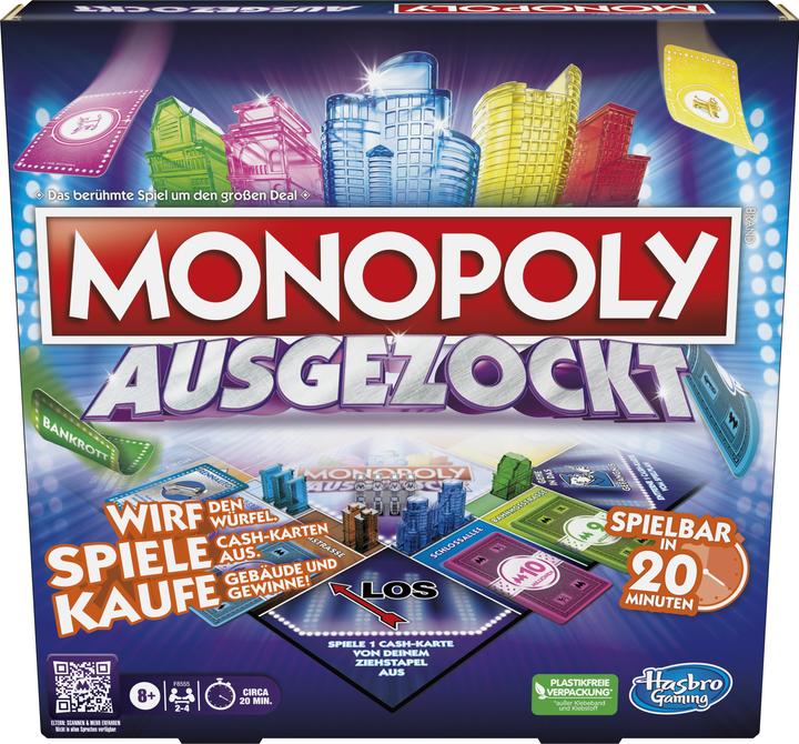 Actual product image Monopoly Ausgezockt Board Game (German)