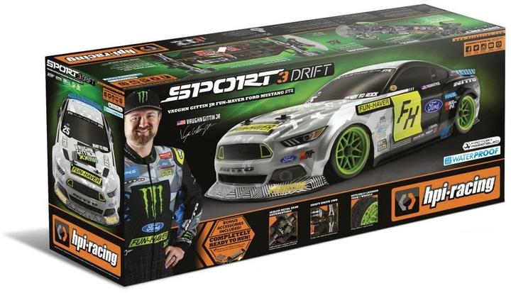 Produktbild HPI VGJR Ford Mustang RC Modellauto Elektro Strassenmodell RtR GHz (RTR Ready-to-Run)