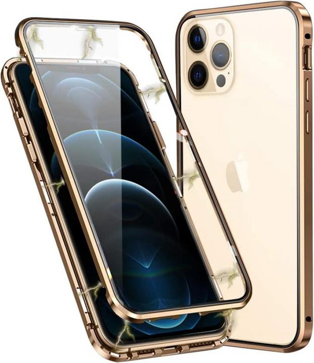Produktbild G-Case Apple iPhone 12 Pro Aluminium Magnetic Glass Case Hülle (Apple iPhone 12 Pro)