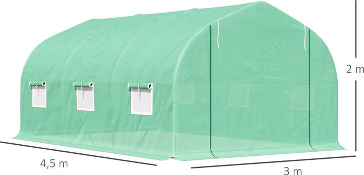 Image du produit Outsunny Foliengewächshaus