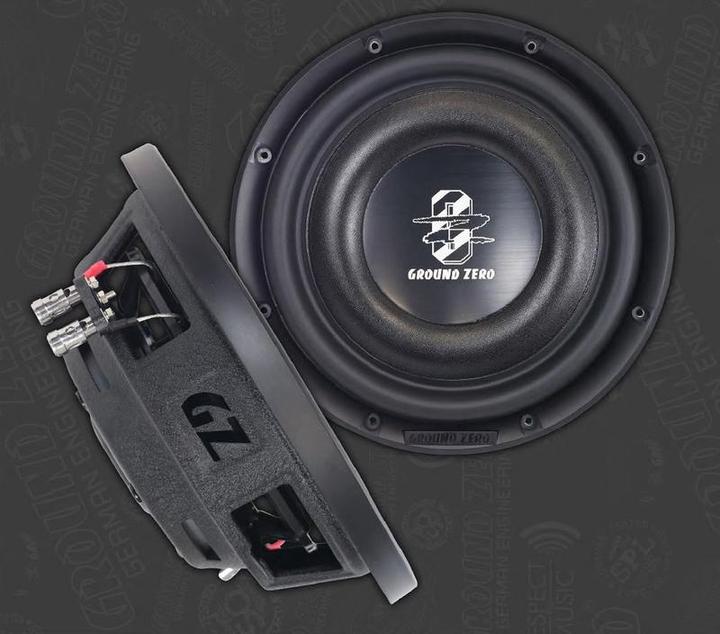 Image du produit Ground Zero Zero GZRW 250-D2 FLAT SubWoofer (400 W)