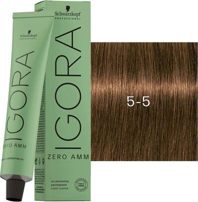 Image du produit Schwarzkopf Igora Zero AMM - 5-5 brun clair doré (5-5 Or brun clair)