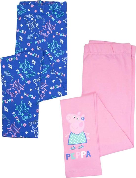 Actual product image Peppa Pig Girls Leggings (Pack of 2) (86)