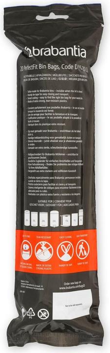 Actual product image Brabantia Perfect Fit D (20 x, 15 l)