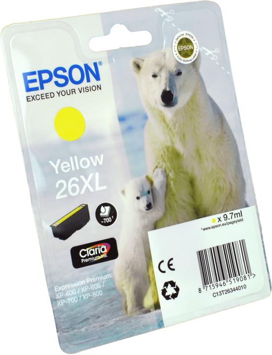 Image du produit Epson 26XL Claria Premium (Y)