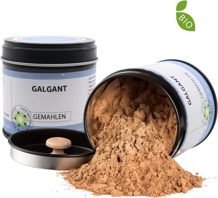 Actual product image Justchili Bio Galgant gemahlen (40 g)