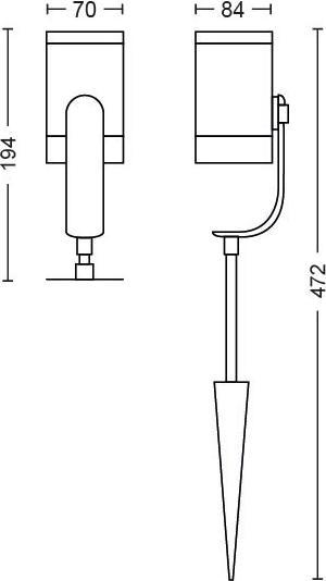 Image du produit Philips Hue Lily Basic Set (DE Connecteur) (640 lm, IP65)