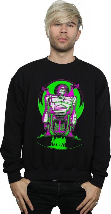 Image du produit Ready Player One Mens Neon Iron Giant Sweatshirt (XL)