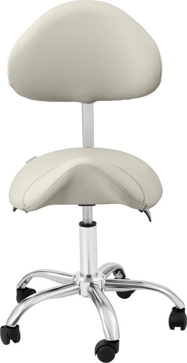 Image du produit Physa Siège-selle de cheval - Dossier et siège réglables en hauteur - 55 - 69 cm - 150 kg - Gris, Argent