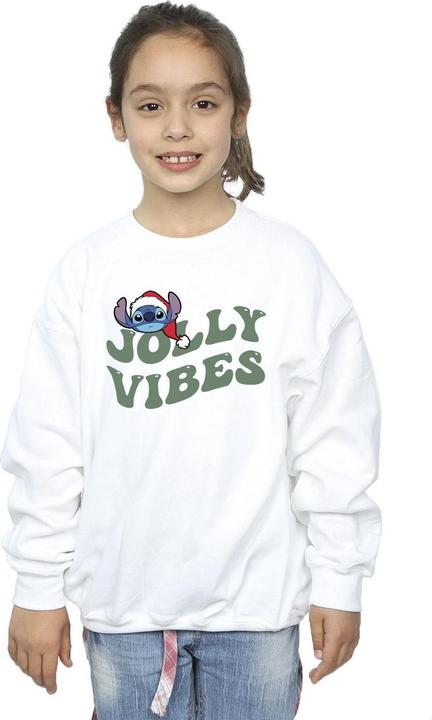 Produktbild Disney Lilo & Stitch Jolly Chilling Vibes Sweatshirt Mädchen (152, 158)