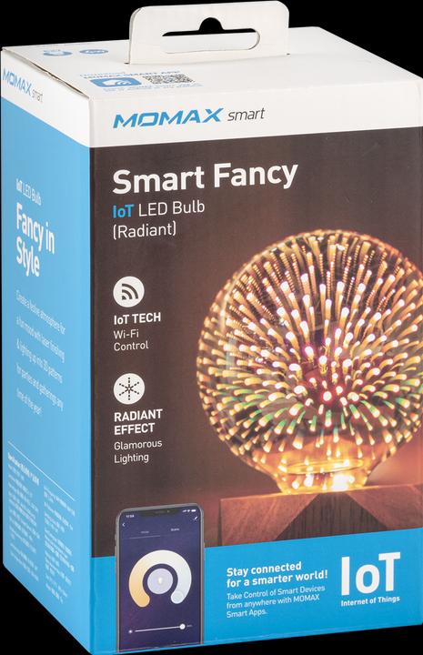 Actual product image Momax IoT Smart Fancy IoT LED Bulb (Radiant) / E27 (E27)