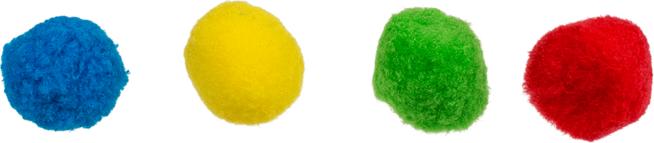Actual product image Out of the blue Water Bombs Sponge 4 Colours