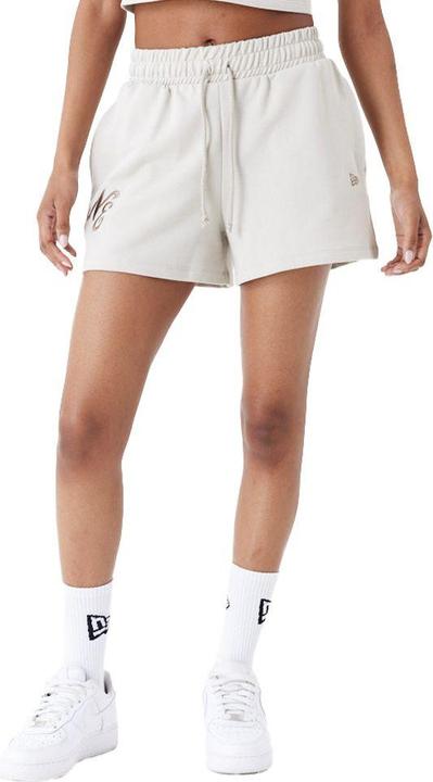 Immagine prodotto New Era Pantaloncini da donna in felpa stone beige - M (M)