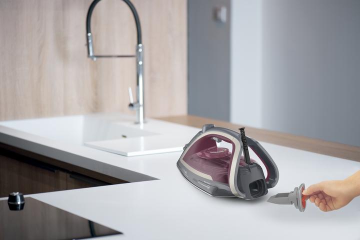Produktbild Tefal Ultragliss Anti-Calc Plus FV6840E0 iron Steam iron 2800 W Purple, Silver (2800 W, 260 g/min)
