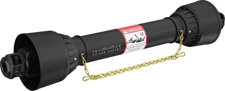 Produktbild Wiltec Zapfwelle T2 Gelenkwelle 740-960mm 270Nm 540U/min PTO-Shaft 23kW 2x 1 3/8" Z6 (Traktorzubehör)