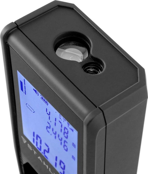 Image du produit Stahlwerk Télémètre laser LDM-80 ST jusqu'à 80 m écran LCD rétro-éclairé (80 m, 635 nm)