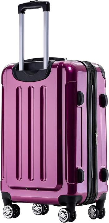 Actual product image Beibye 3-piece hard case set (115 l, Hand luggage (up to 50 litres), M (50 - 90l), L (90 - 115l))
