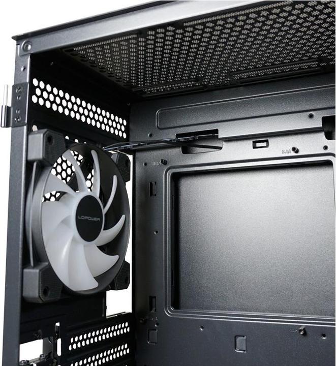 Produktbild LC-Power Geh?use Micro-ATX 810B black USB3.2/Audio,o.Netzteil (mATX, Mini-ITX, ATX, E-ATX)