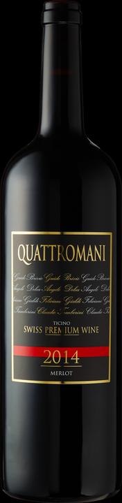 Immagine prodotto Brivio - Delea - Gialdi - Tamborini Quattromani Merlot Ticino DOC Vino Premium Svizzero (1 x 75 cl, 2022)