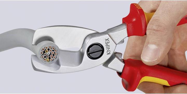 Immagine prodotto Knipex Cesoia per cavi con doppio tagliente 95 16 200 SB (200 mm)
