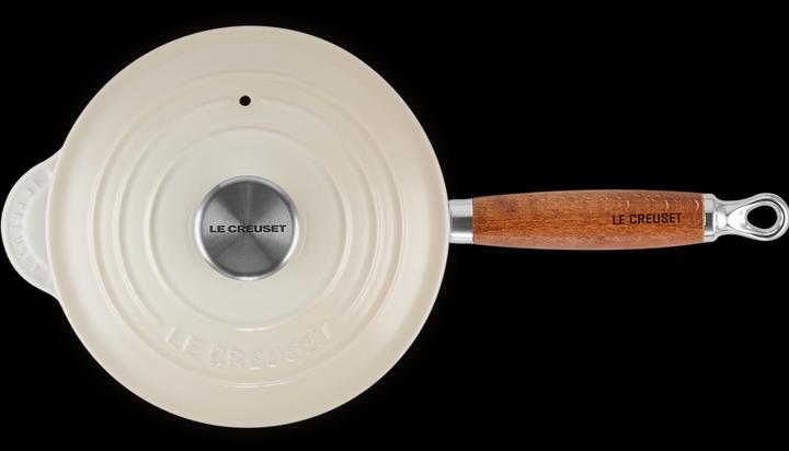 Actual product image Le Creuset Profit pot with wooden handle (18 cm, Frying pan, Cast iron)