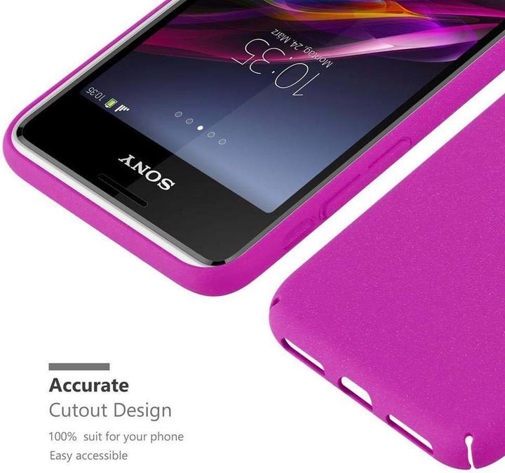 Productafbeelding Cadorabo Harde kaft Frosty Cover (Xperia E1)