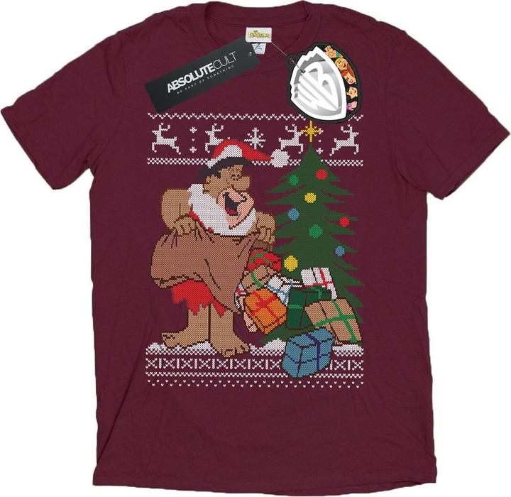 Produktbild The Flintstones Christmas Fair Isle TShirt (S)