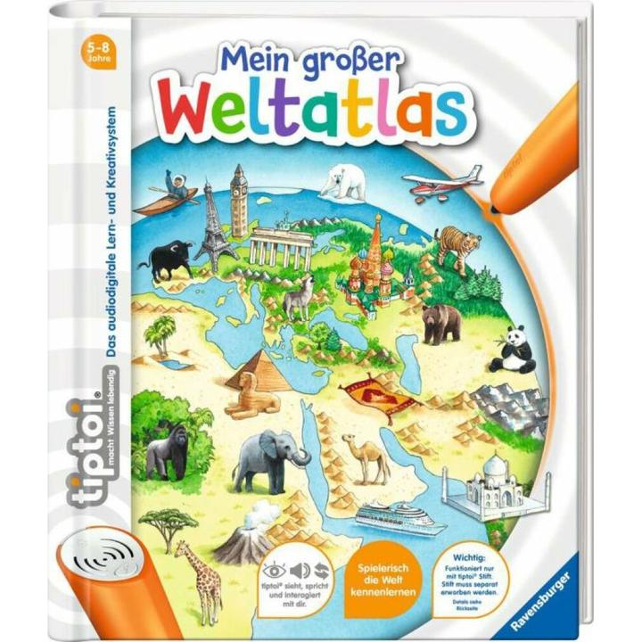 Produktbild tiptoi Mein grosser Weltatlas (Deutsch, Inka Friese, Constanze Schargan, 2013)