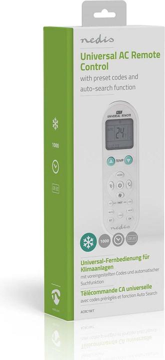 Image du produit Nedis Télécommande universelle pour climatiseurs (1 x)