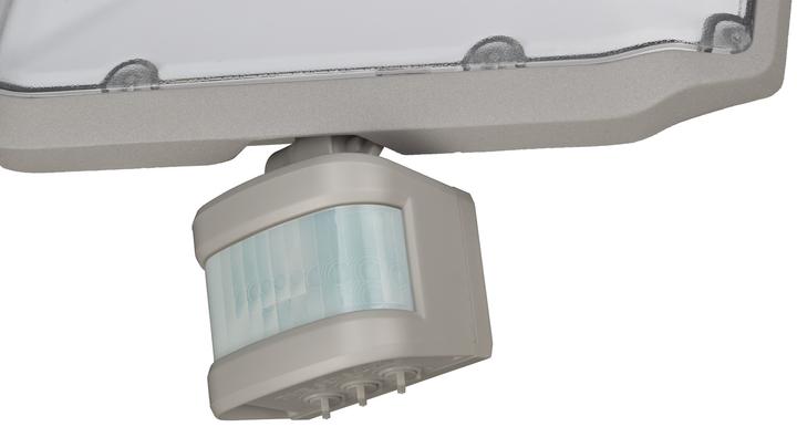 Actual product image Brennenstuhl LED spotlight AL 1050 with PIR (10W, 1010lm, 3000K, IP44, LED floodlight for wall mounting, with (1010 lm)