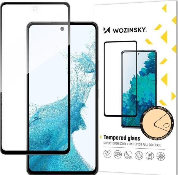Produktbild Wozinsky Super Tough Full Glue Tempered Glass Full Screen With Frame Case Friendly Samsung Galaxy A5 (1 Stück, Samsung Galaxy A53 5G)