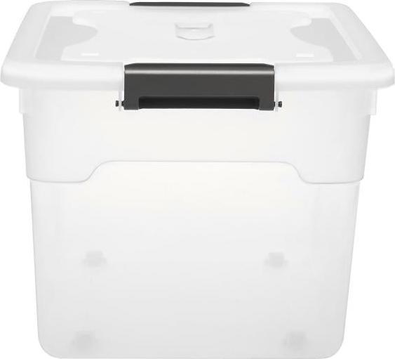 Actual product image Juskys Storage box set with lid (58 x 43 x 34 cm, 60 l)