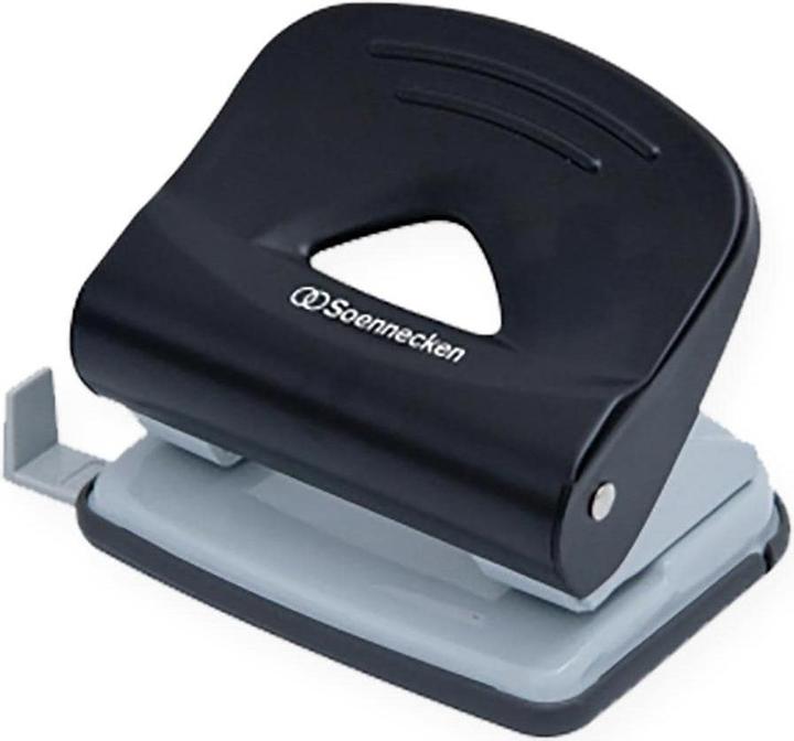 Image du produit Soennecken Perforateur de bureau Perforation : 8 cm Nombre max. de feuilles : 25 feuilles (80 g/m²)