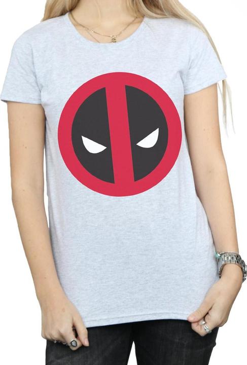 Actual product image Womens/Ladies Deadpool Large Clean Logo Cotton T-Shirt (S)