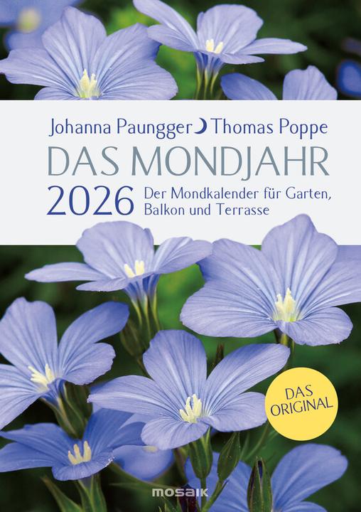 Actual product image The lunar year 2026 - garden spiral calendar (Hardcover, German)