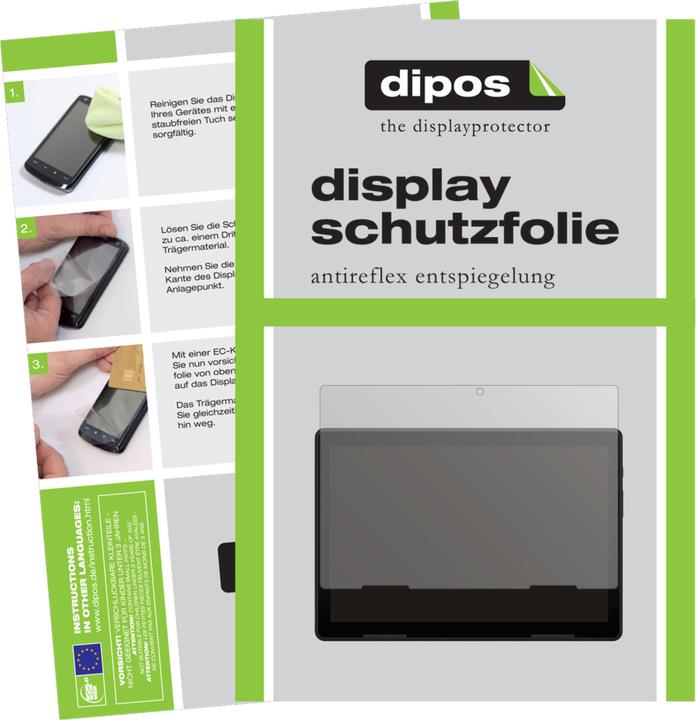 Actual product image Dipos Screen Protector Anti-Glare (2 Piece, Medion Lifetab E10802)