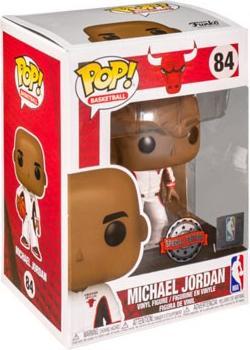 Immagine prodotto Funko NBA Legends POP! figura sportiva in vinile Michael Jordan (Bulls White Warmup) Esclusivo 9 cm