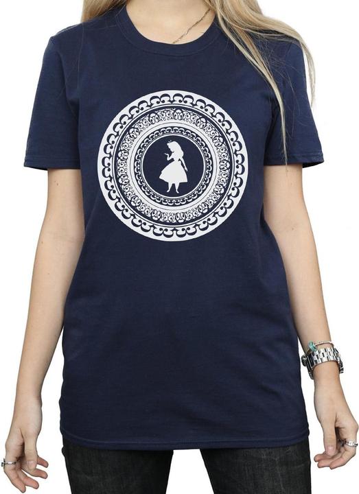 Immagine prodotto Disney Alice In Wonderland Circle Maglietta Ampia Donna (M)