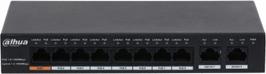 Actual product image Dahua Technology PoE DH-PFS3010-8GT-96 Unmanaged Gigabit Ethernet (10/100/1000) Power over Ethernet (10 Ports)