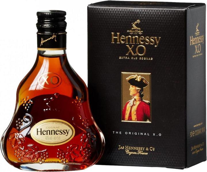 Hennessy XO Extra Old Cognac with case (1 x 5 cl)