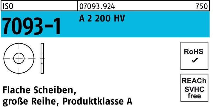 Image du produit Rondelle ISO 7093-1 8 A 2 200 HV