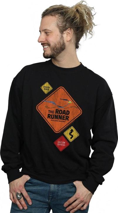 Produktbild Looney Tunes Road Runner Road Sign Sweatshirt (M)
