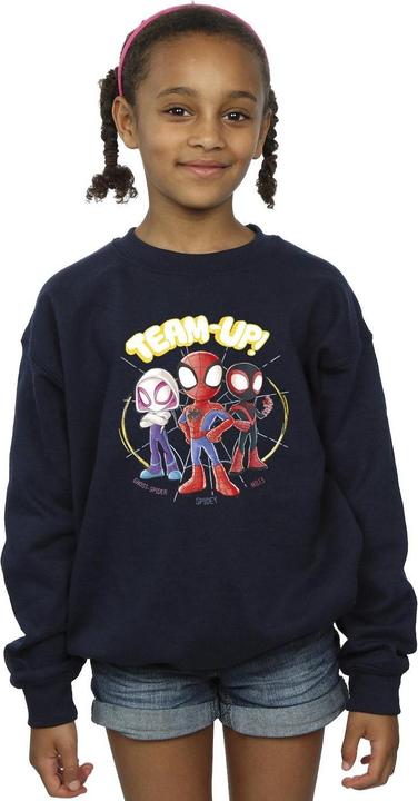 Immagine prodotto Spidey And His Amazing Friends Sketch Felpa Ragazze (128)