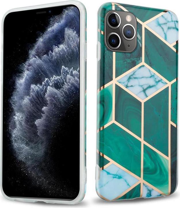 Dark green White Gold Marble No. 6