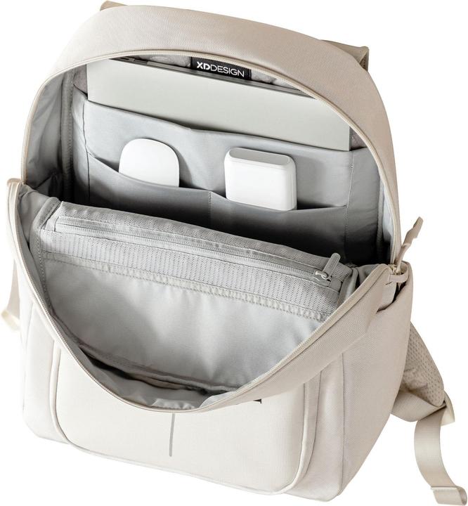 Actual product image XD Design BACKPACK SOFT DAYPACK LIGHT GREY P/N:P705.983 (15 l)