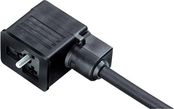 Produktbild Schubiger Magnetventilsteckose B beschaltet LED Schwarz 32 5337 300 510 Binder Inhalt: 1