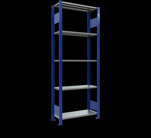 Immagine prodotto Schulte Lagertechnik Sistema di scaffalature di base senza viti MULTIplus150 con ripiani di lunghezza