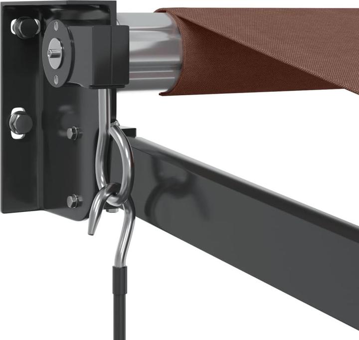 Actual product image VidaXL Awning Retractable 3.5X2.5 M Fabric And Aluminium (3 m)